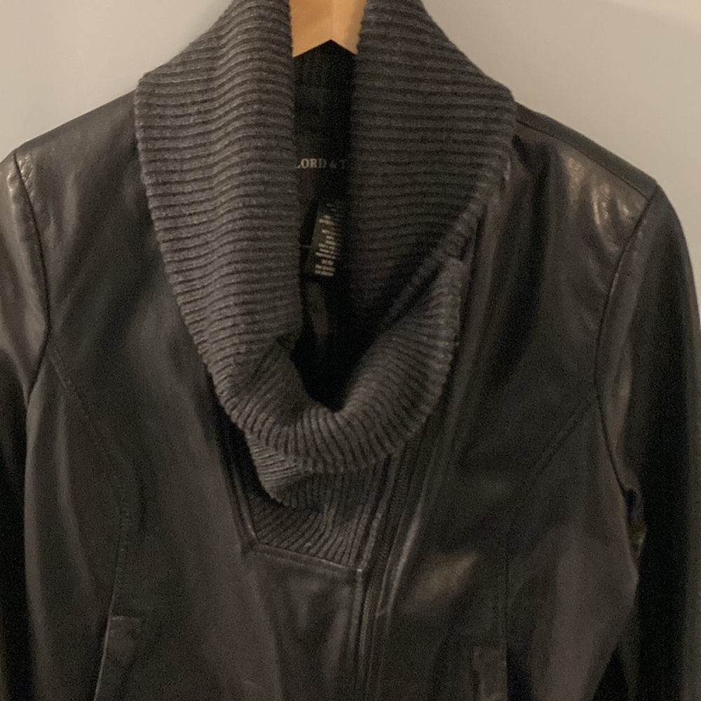Leather jacket